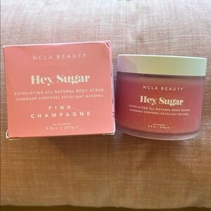 Hey, Sugar Pink Champagne Exfoliating Body Scrub NEW/Never Opened